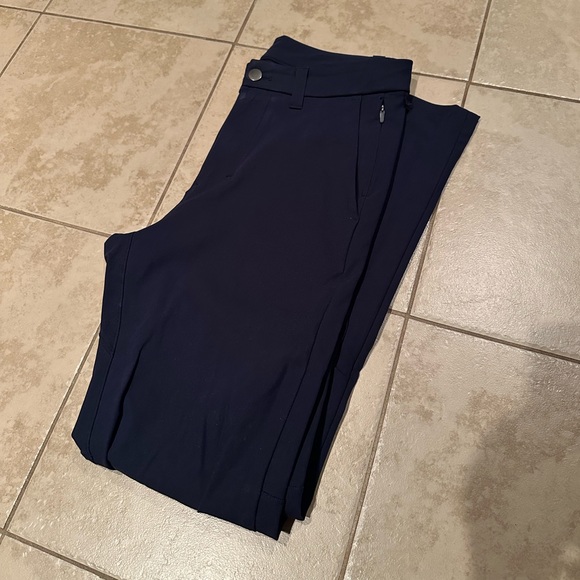 Navy Lululemon Commission (ABC Trouser) Slim Fit - Picture 1 of 4